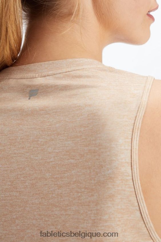 réservoir musculaire dry-flex femmes Fabletics 404P0T2205 bruyère du désert