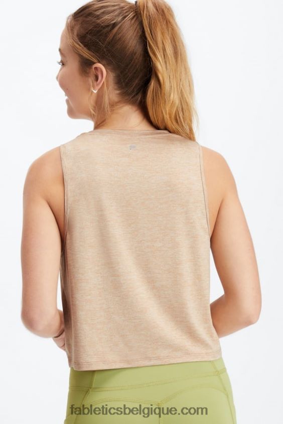 réservoir musculaire dry-flex femmes Fabletics 404P0T2205 bruyère du désert