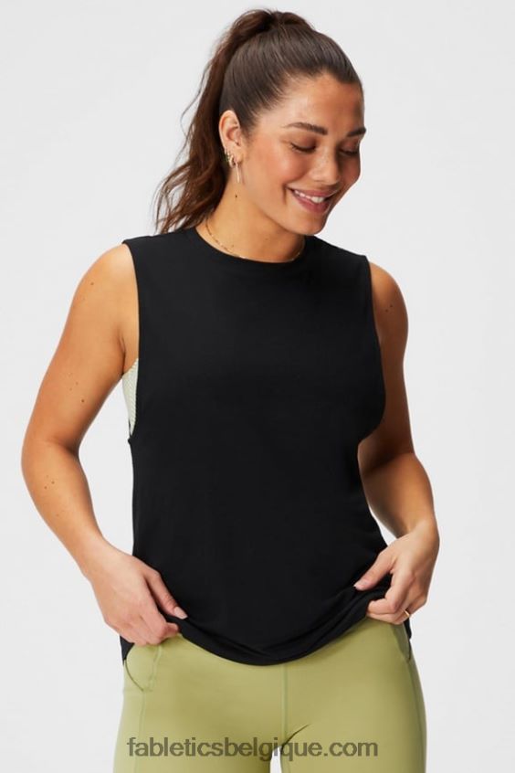 réservoir musculaire mica femmes Fabletics 404P0T2171 noir