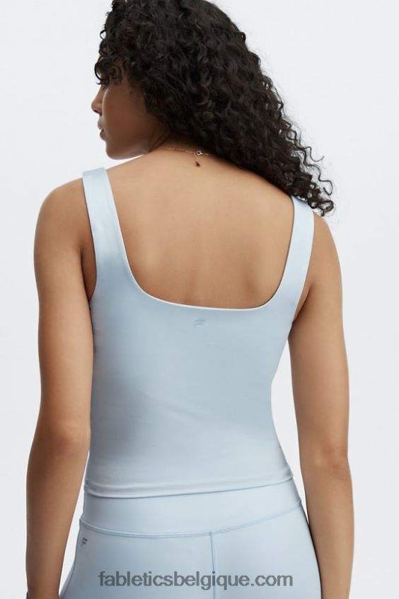 soutien-gorge intégré Lydia Shine femmes Fabletics 404P0T2293 bleu poudré irisé