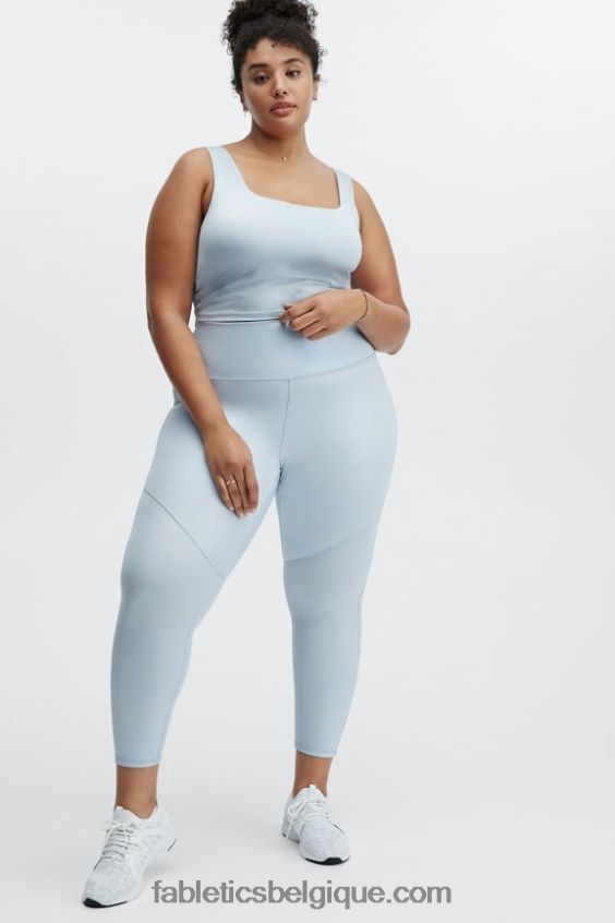 soutien-gorge intégré Lydia Shine femmes Fabletics 404P0T2294 bleu poudré irisé