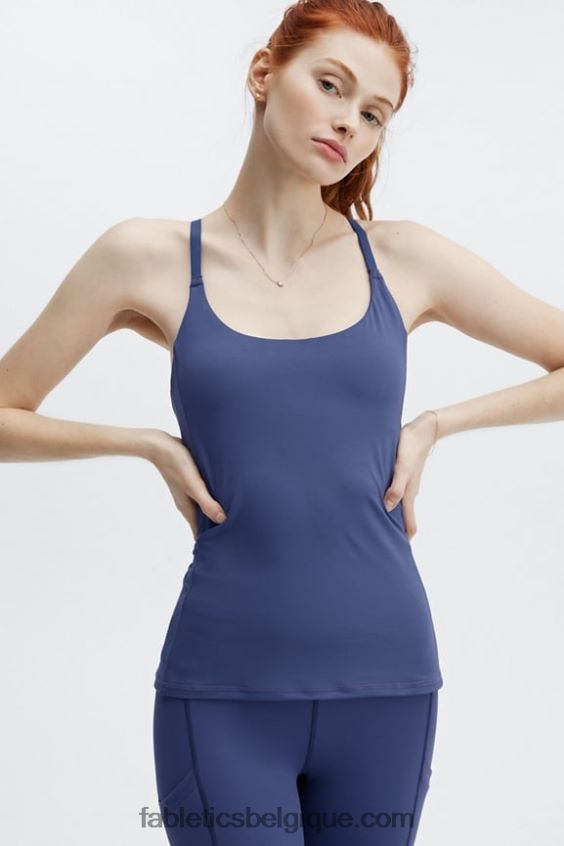 soutien-gorge intégré à emporter femmes Fabletics 404P0T2179 cobalt profond