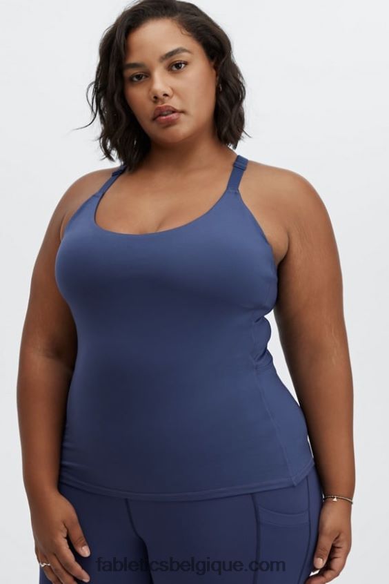 soutien-gorge intégré à emporter femmes Fabletics 404P0T2180 cobalt profond