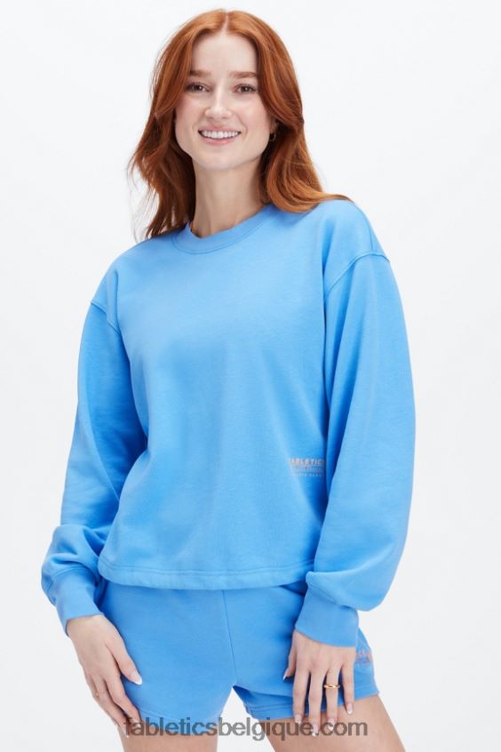 col ras du cou court et léger femmes Fabletics 404P0T2654 évasion insulaire/club d'athlétisme