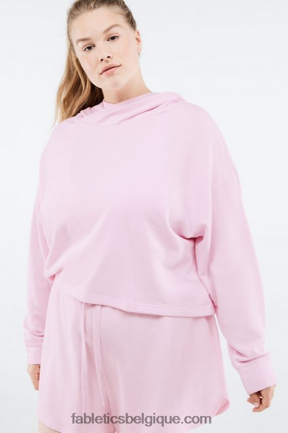 pull éco-responsable femmes Fabletics 404P0T2524 lustre lavande
