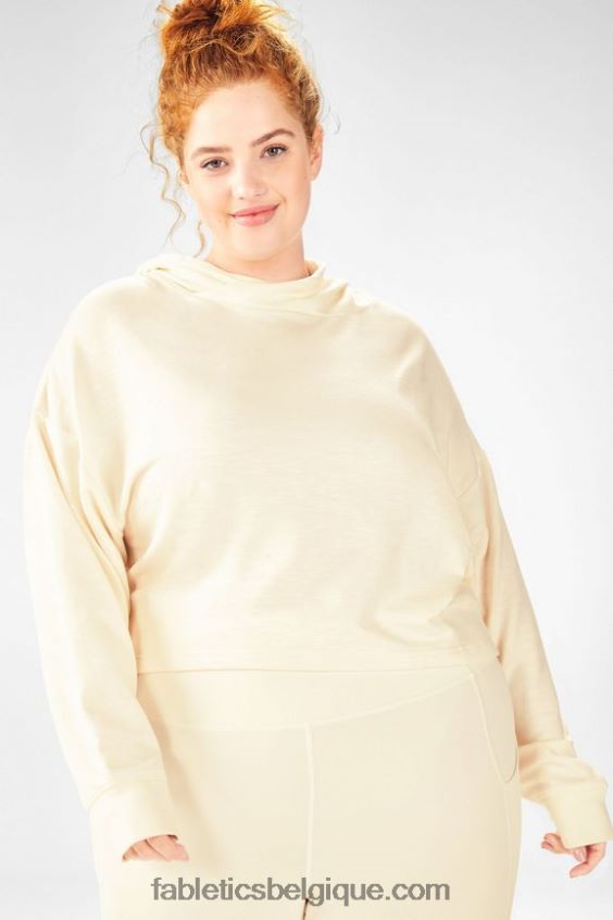pull court brisa femmes Fabletics 404P0T2565 sucre