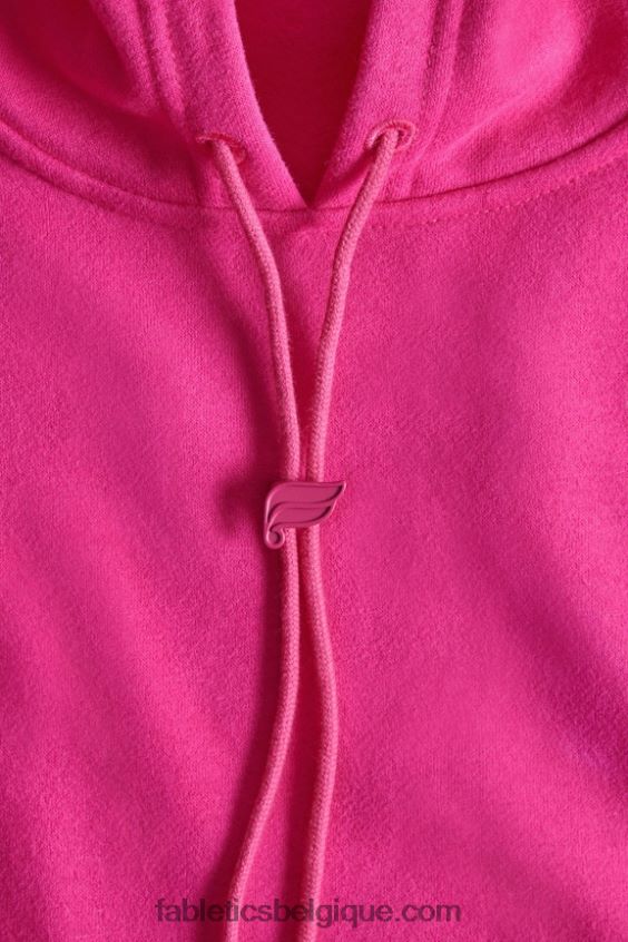 sweat à capuche en polaire pour toujours femmes Fabletics 404P0T2489 fuchsia/rose rave