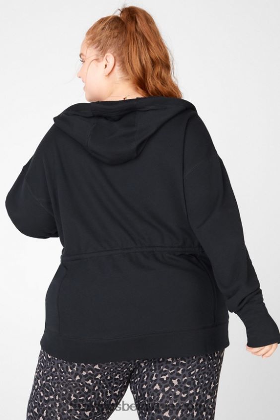 sweat à capuche oversize leah femmes Fabletics 404P0T2560 noir