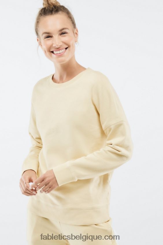 sweat kurtney femmes Fabletics 404P0T2528 Babeurre