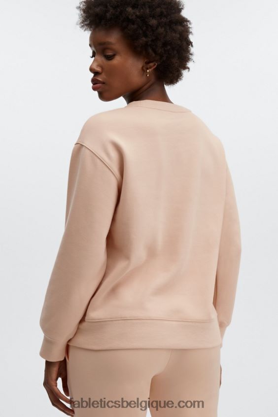 sweat ras du cou écologique femmes Fabletics 404P0T2476 chêne