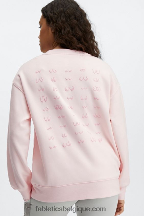 sweat ras du cou écologique femmes Fabletics 404P0T2480 lutin
