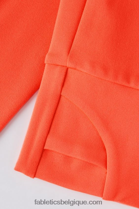 veste de performance trinité femmes Fabletics 404P0T2568 orange passion