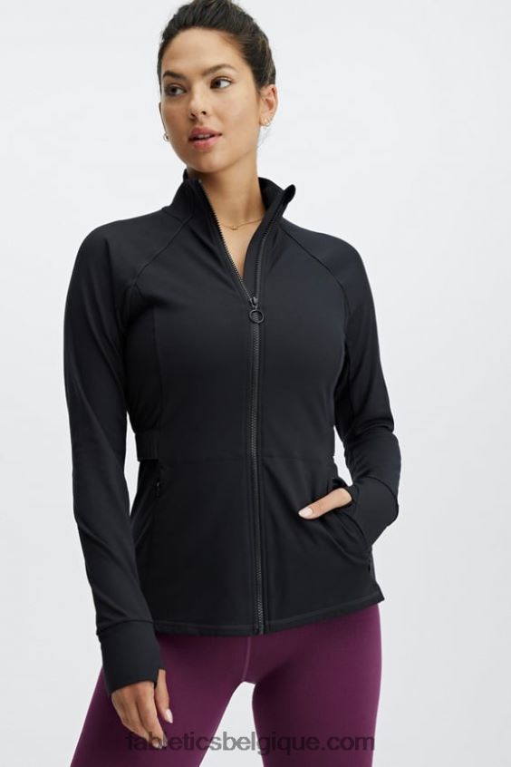 veste de performance trinité femmes Fabletics 404P0T2570 noir