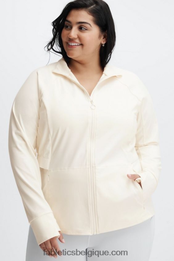 veste de performance trinité femmes Fabletics 404P0T2574 aigrette