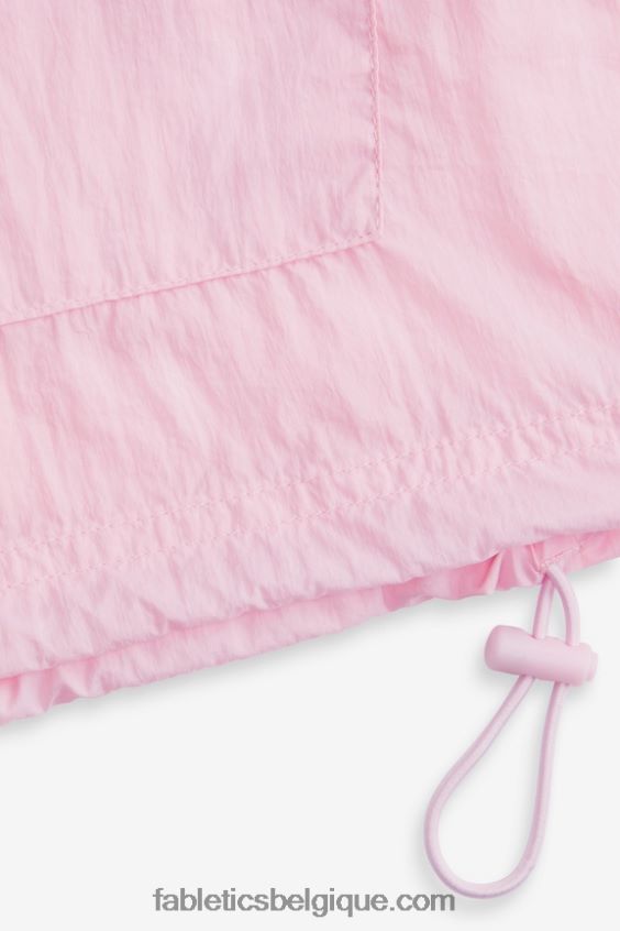 coupe-vent poids mouche surdimensionné femmes Fabletics 404P0T2743 joli rose/argent réfléchissant