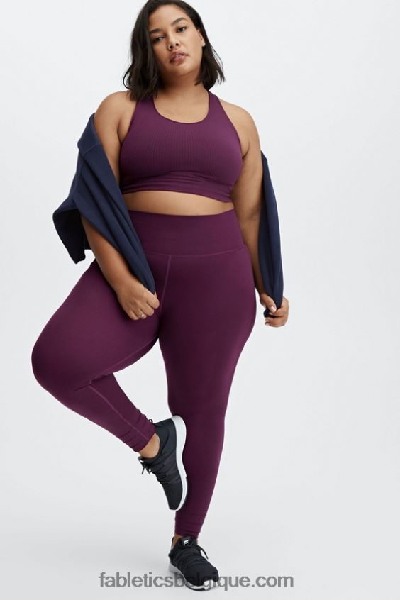 pull zippé en polaire rayne femmes Fabletics 404P0T2781 bleu marine profond