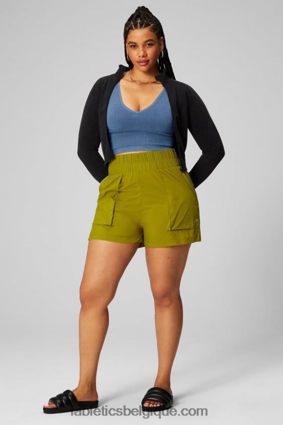 veste courte sans coutures cloud femmes Fabletics 404P0T2749 millésime noir