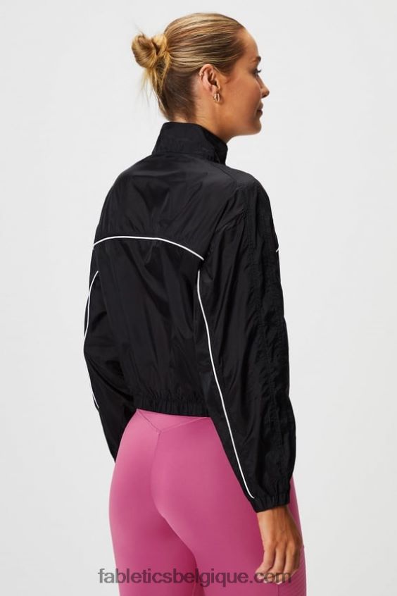 veste tissée payton femmes Fabletics 404P0T2758 sport noir/ombré