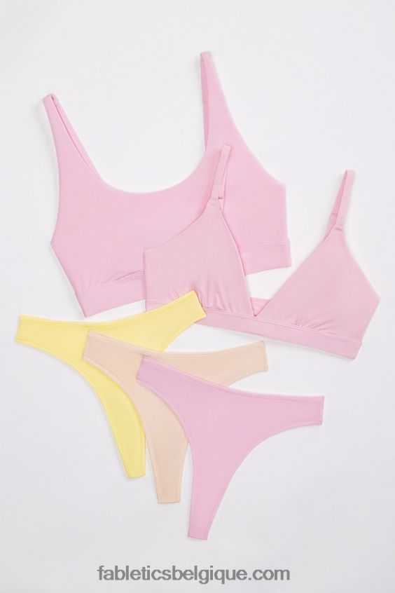 lot de 5 pièces becalm femmes Fabletics 404P0T2881 tourbillon d'amour