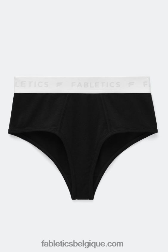 Culotte taille haute 24-7 femmes Fabletics 404P0T2864 noir