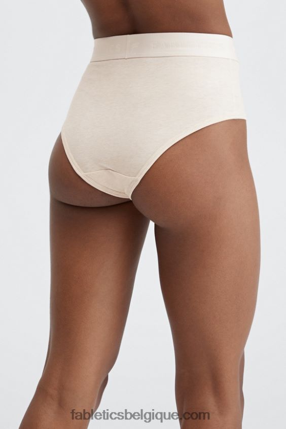 Culotte taille haute 24-7 femmes Fabletics 404P0T2868 bruyère de tapioca