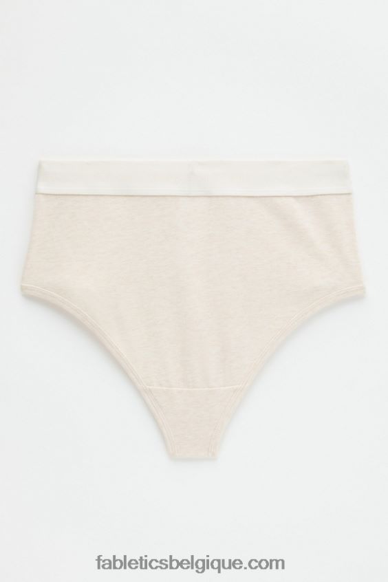 Culotte taille haute 24-7 femmes Fabletics 404P0T2868 bruyère de tapioca