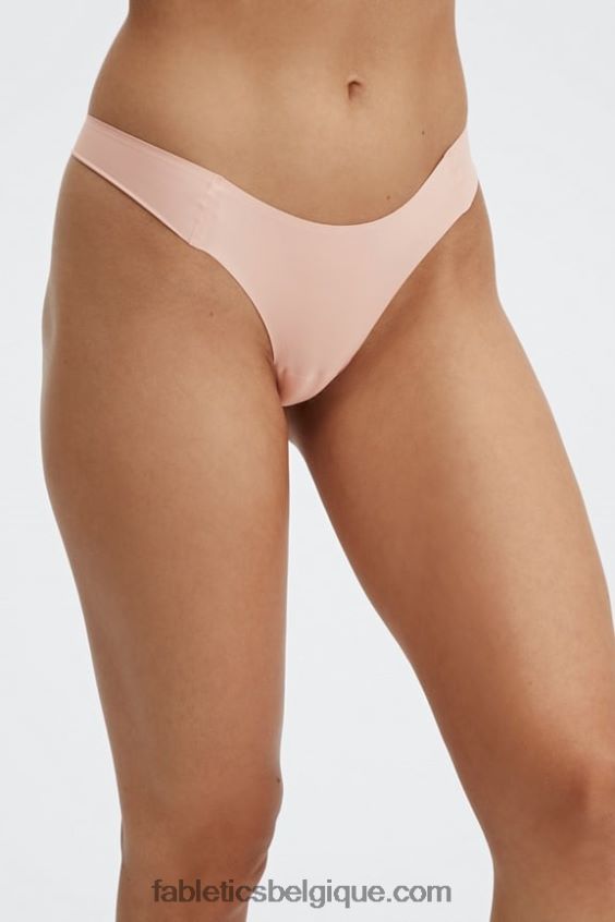 le string invisible femmes Fabletics 404P0T2822 taupe