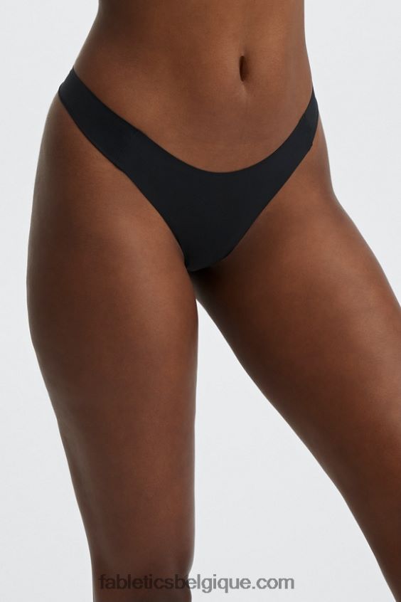 le string invisible femmes Fabletics 404P0T2823 noir