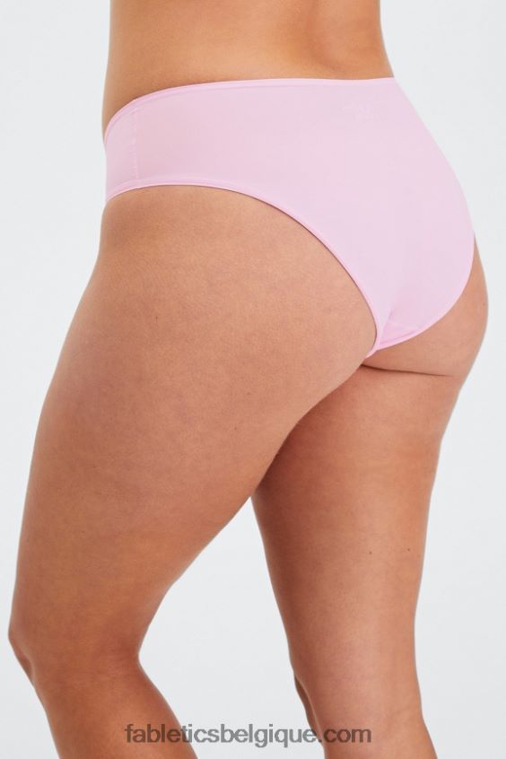slip classique au toucher fin femmes Fabletics 404P0T2831 ma chérie rose
