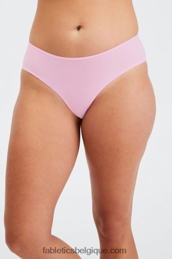 slip classique au toucher fin femmes Fabletics 404P0T2831 ma chérie rose