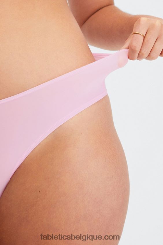 slip classique au toucher fin femmes Fabletics 404P0T2831 ma chérie rose