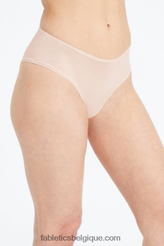 slip classique au toucher fin femmes Fabletics 404P0T2835 sable
