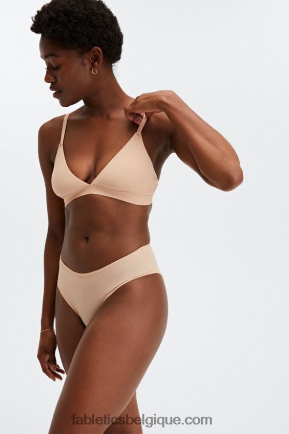 slip classique au toucher fin femmes Fabletics 404P0T2838 chêne