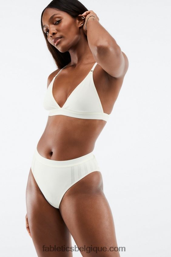 slip taille haute en maille sculpturale femmes Fabletics 404P0T2858 toundra