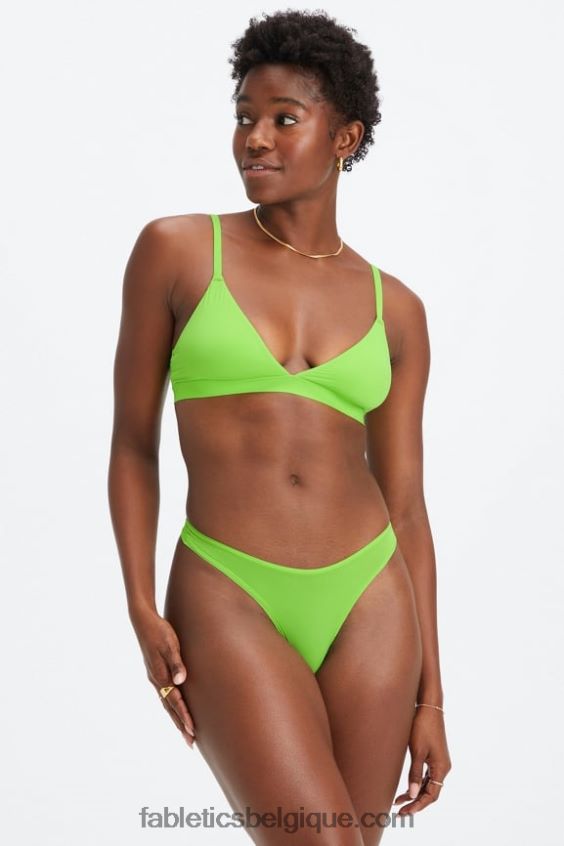 string au toucher fin femmes Fabletics 404P0T2842 pomme aigre