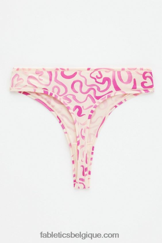 string au toucher fin femmes Fabletics 404P0T2853 tourbillon d\'amour