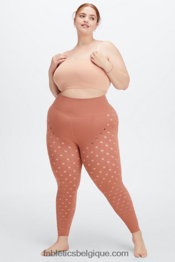 bandeau camilla en maille sculpturale femmes Fabletics 404P0T1579 bois de santal