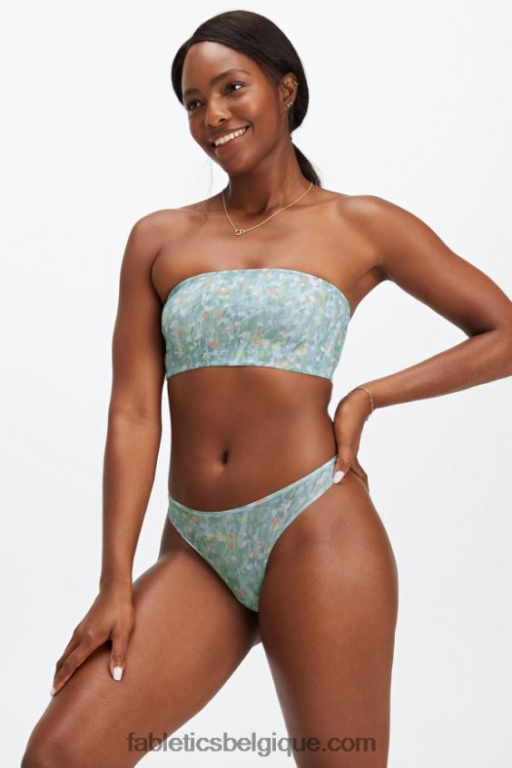 bralette bandeau au toucher fin femmes Fabletics 404P0T1567 jardin lumière du jour