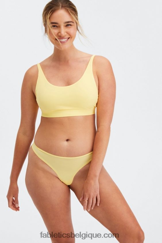 bralette à encolure dégagée au toucher fin femmes Fabletics 404P0T1574 Meyer