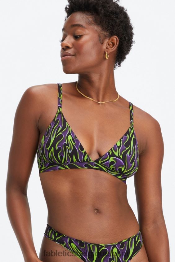 bralette triangle au toucher fin femmes Fabletics 404P0T1537 lueur fille