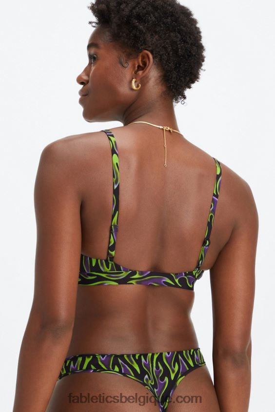 bralette triangle au toucher fin femmes Fabletics 404P0T1537 lueur fille