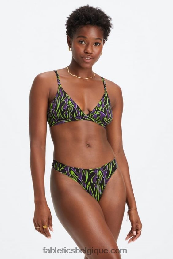 bralette triangle au toucher fin femmes Fabletics 404P0T1537 lueur fille