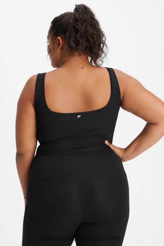 débardeur soutien-gorge intégré lydia femmes Fabletics 404P0T1564 noir