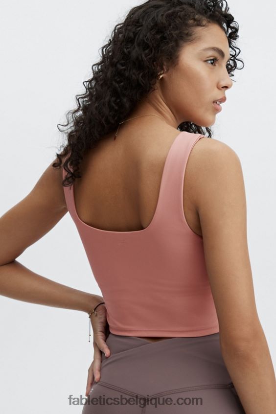 débardeur soutien-gorge intégré lydia femmes Fabletics 404P0T1589 stylo d\'argile