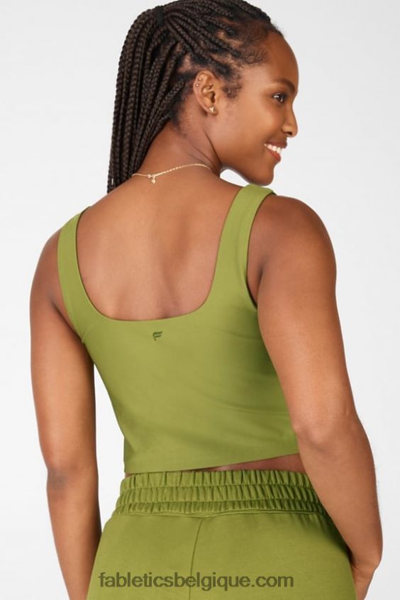 débardeur soutien-gorge intégré lydia femmes Fabletics 404P0T1590 basilic