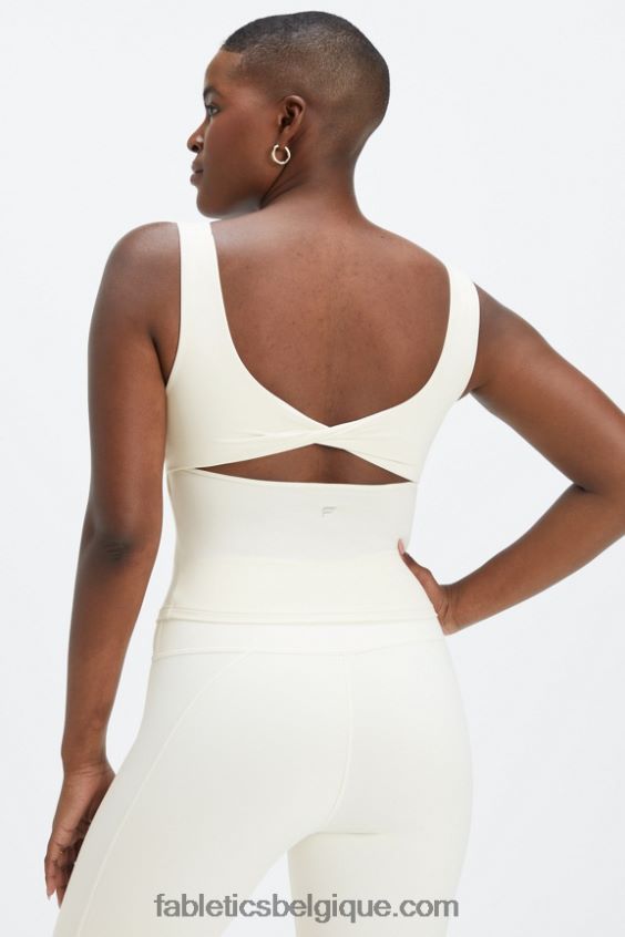débardeur à soutien-gorge intégré oasis twist femmes Fabletics 404P0T1496 aigrette