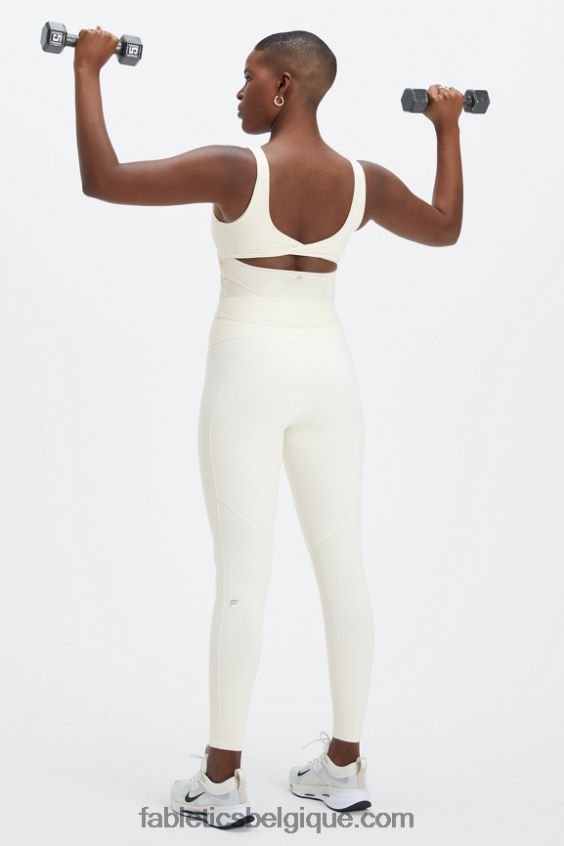 débardeur à soutien-gorge intégré oasis twist femmes Fabletics 404P0T1496 aigrette