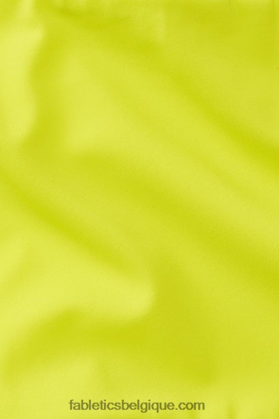 haut de maillot de bain bandeau multi-usages femmes Fabletics 404P0T1505 citron aigre/blanc classique