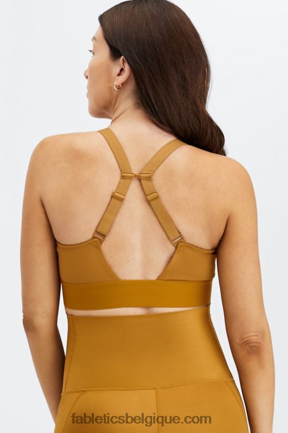 soutien-gorge d\'allaitement de maternité femmes Fabletics 404P0T1602 bronze foncé