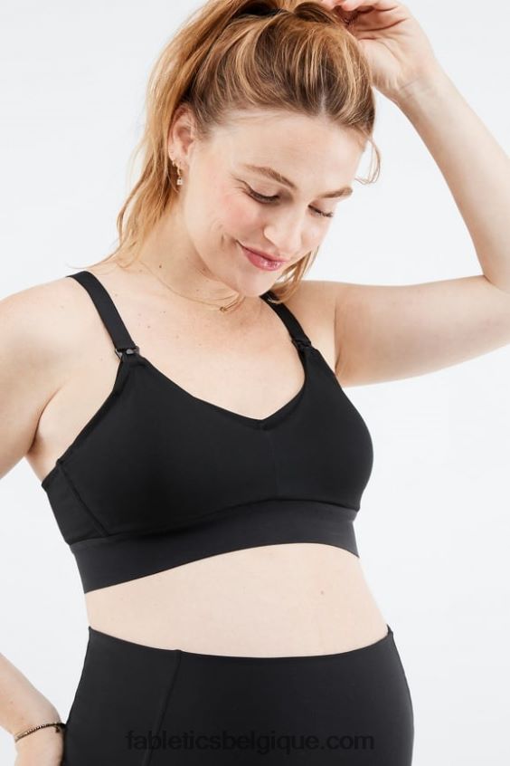soutien-gorge d'allaitement de maternité femmes Fabletics 404P0T1603 noir